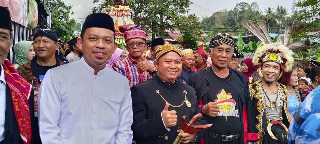 Kirab Budaya Gunungan Di Gelar Di Balikpapan.