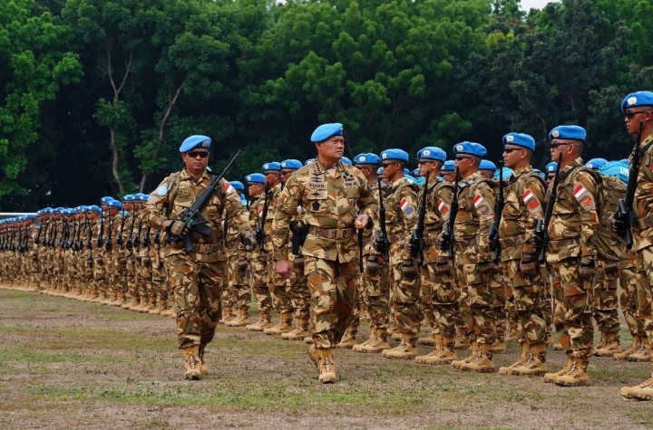 TNI Dipercaya Jaga Perdamaian Di Afrika Tengah, Panglima TNI: Ini Tugas Mulia Dan Kehormatan