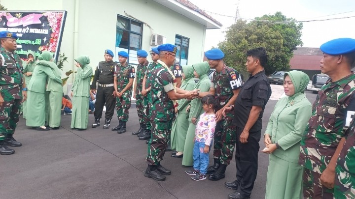 Pisah Sambut Dandenpom IV/2 Yogyakarta Berlangsung Haru