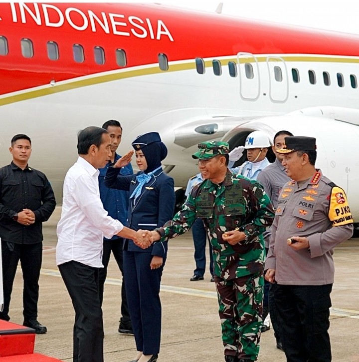 Panglima TNI Dampingi Presiden RI Membuka Kongres HMI Ke-XXXII dan Kohati Ke-XXV