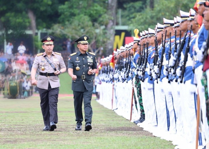 Panglima TNI: TNI dan Polri Harus Mampu Membangun Kredibilitas dan Integrasi Dalam Mengawal Keutuhan Bangsa dan Negara