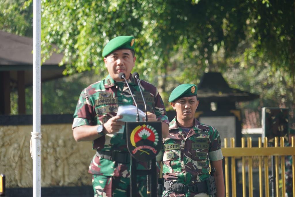 Danrem Wijayakusuma Melepas Peleton Beranting Yudha Wastu Pramuka Jaya