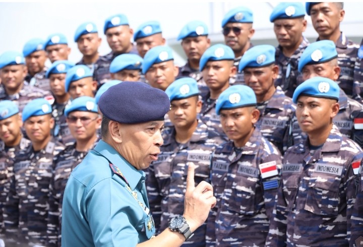 Pangkoarmada II Lepas Keberangkatan KRI Diponegoro-365 Satgas Maritime Task Force (MTF) TNI KONGA XXVIII-O/UNIFIL.