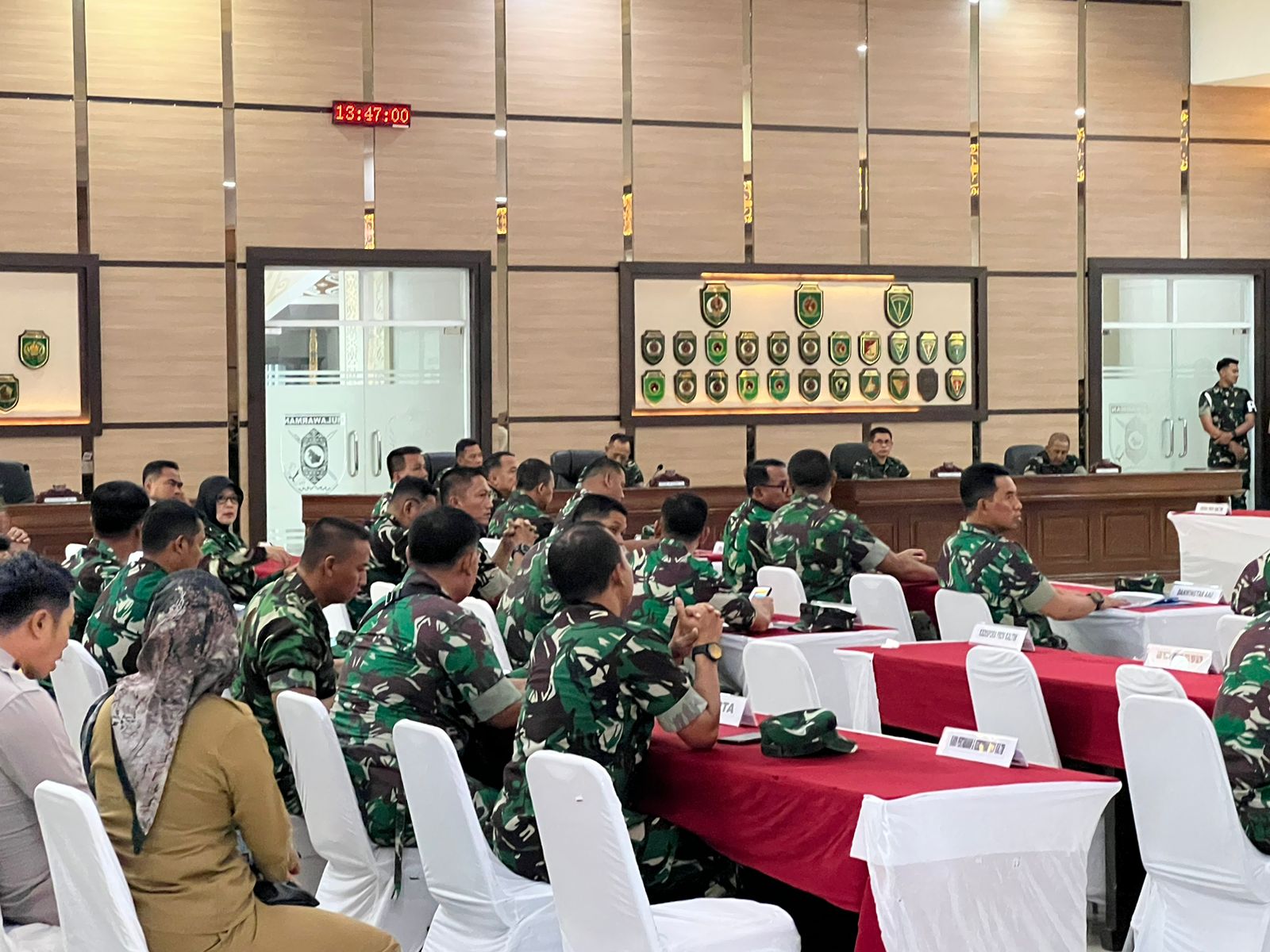 Kabag SDM Polres Kukar Hadiri Rapat Survei Teknis Latsitardanus XLIV tahun 2024 Kaltim