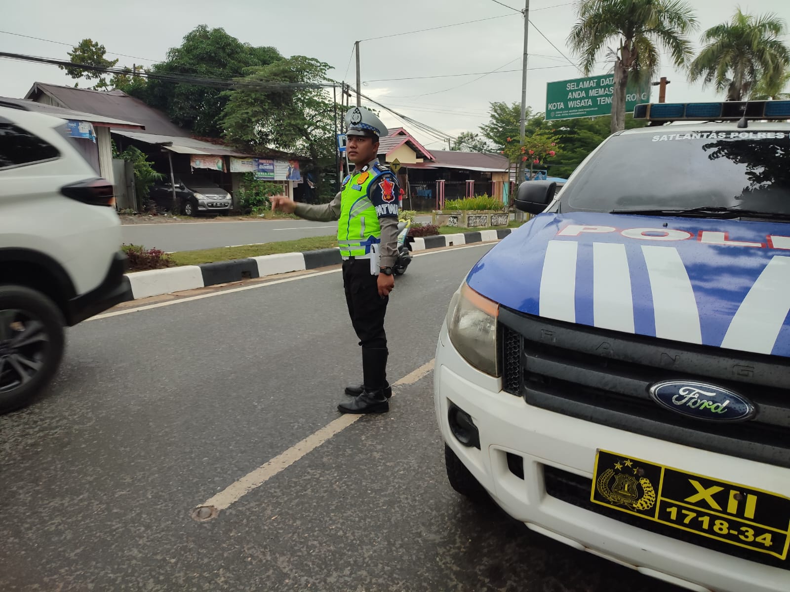 Operasi Keselamatan Mahakam 2024, Satlantas Polres Kutai Kartanegara Gelar Operasi Patroli Rawan Laka