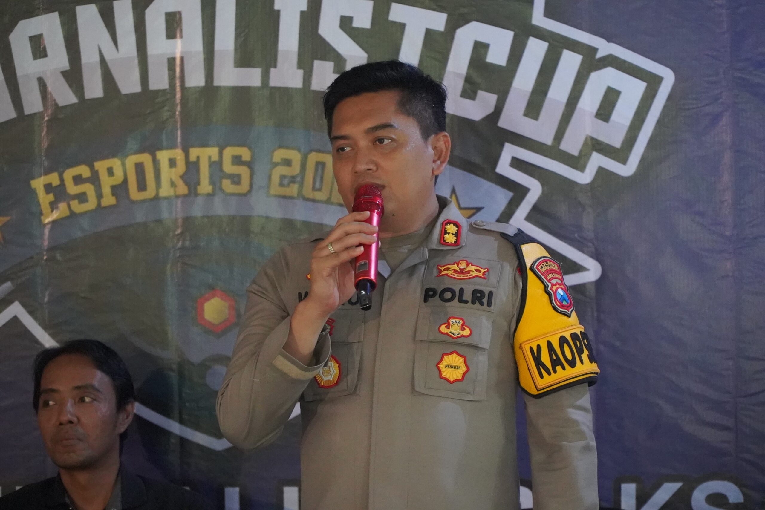 Buka Tournament Jurnalistik Cup E-Sport, Kapolres Probolinggo Sebut Lomba Positif Bagi Kaum Milenial