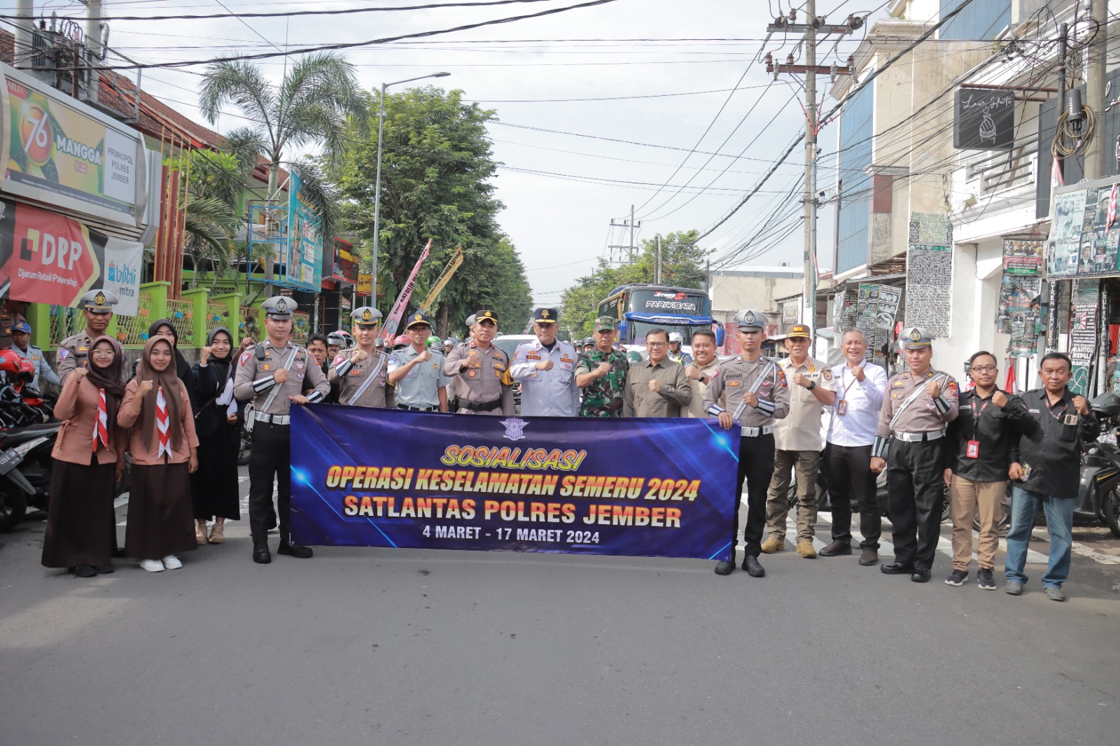 Operasi Keselamatan Semeru 2024, Polres Jember Ajak Masyarakat Wujudkan Kamseltibcarlantas