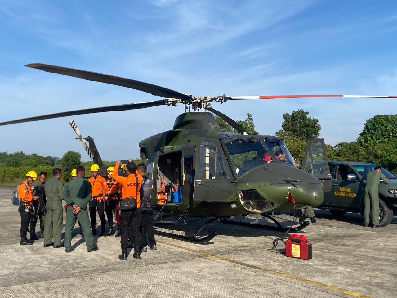 TNI Bantu Pencarian Pesawat Hilang Di Kaltara