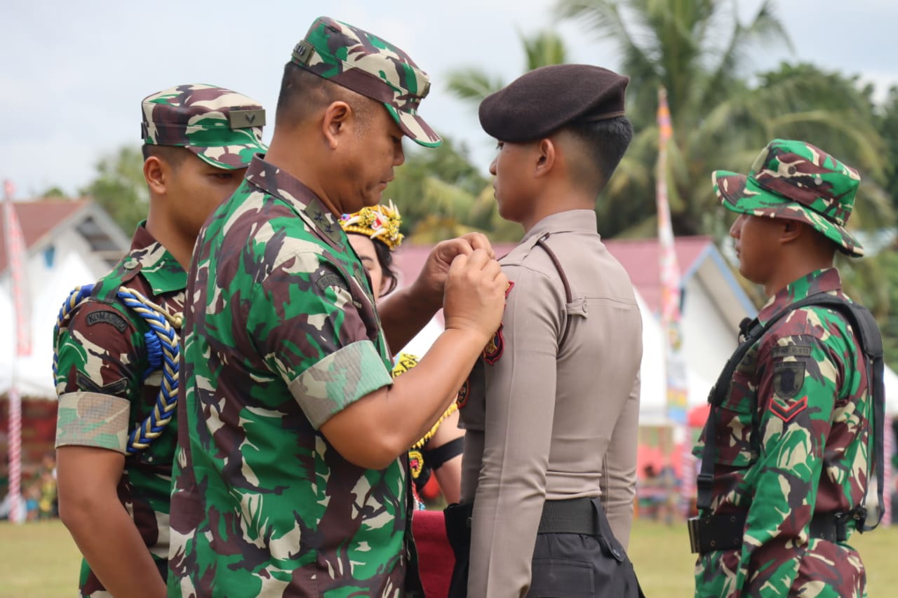 Wakasad Tutup TMMD Ke-119 Tahun 2024 Di Kutai Barat Kalimantan Timur