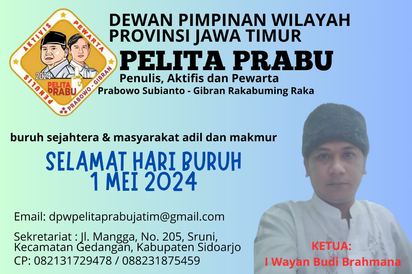 Pelita Prabu dan Penghormatan kepada Para Pekerja