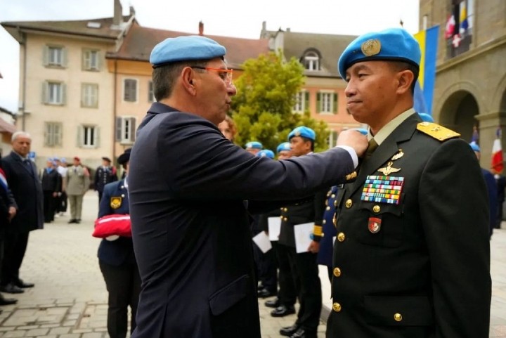 Perwira TNI-Polri Harumkan Nama Indonesia di United Nations Office at Geneva