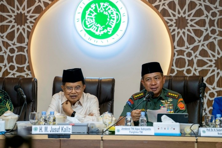 Panglima TNI Kunjungan ke MUI Bahas Masalah Keagamaan dan Palestina