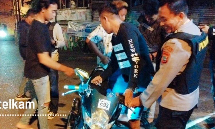 Polsek Tikala Manado Intensifkan KRYD di Kelurahan Banjer