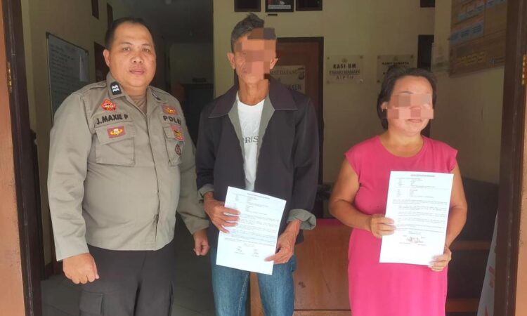 Personel Polsek Bunaken Sukses Menyelesaikan Kasus KDRT Melalui Problem Solving