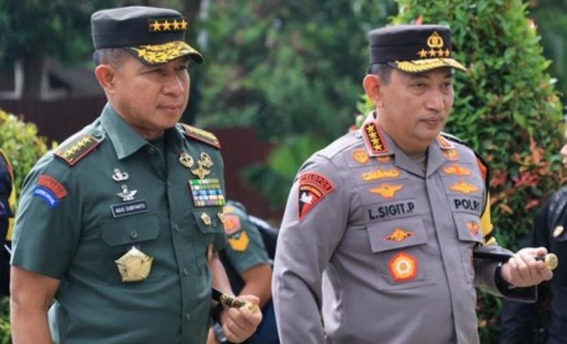 Hasil Survei Litbang Kompas: TNI – Polri Jadi Dua Lembaga Negara Yang Memiliki Citra Positif Teratas