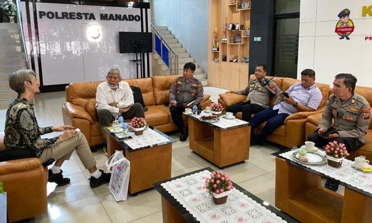 Kunjungan Kerja JICA ke Polresta Manado: Perkuat Kerjasama Internasional dalam Peningkatan Keamanan -l