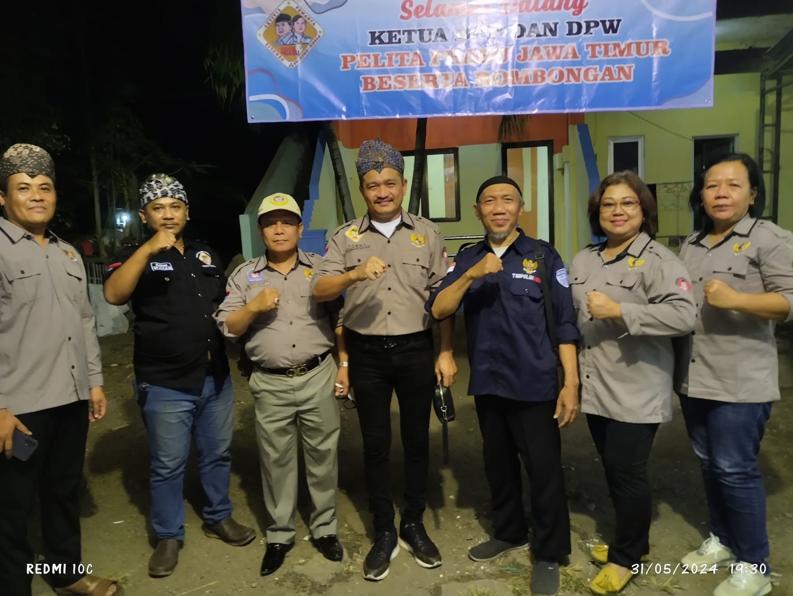 Safari Konsolidasi Ketua Umum DPP Pelita Prabu di Jawa Timur