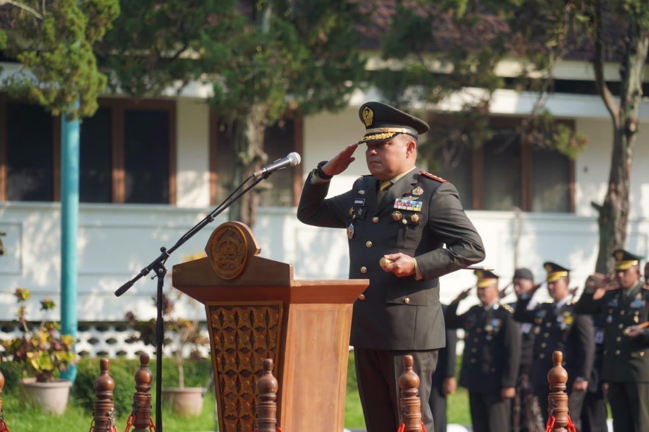 Moment Hari Lahir Pancasila, Danrem Wijayakusuma Ajak Masyarakat di wilayah Kuatkan Azas Pancasila dalam Kehidupannya