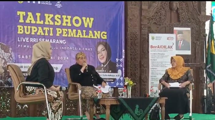 Talkshow Bupati Pemalang, Seribu Kucing Dipimpin Satu Harimau, Kucing Itu Akan Mengaum Semua 