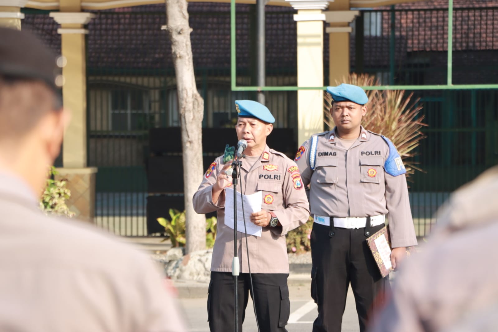 Kasipropam Polres Kediri Imbau Anggota Bijak Bersosmed dan Hindari Penyalahgunaan Narkoba