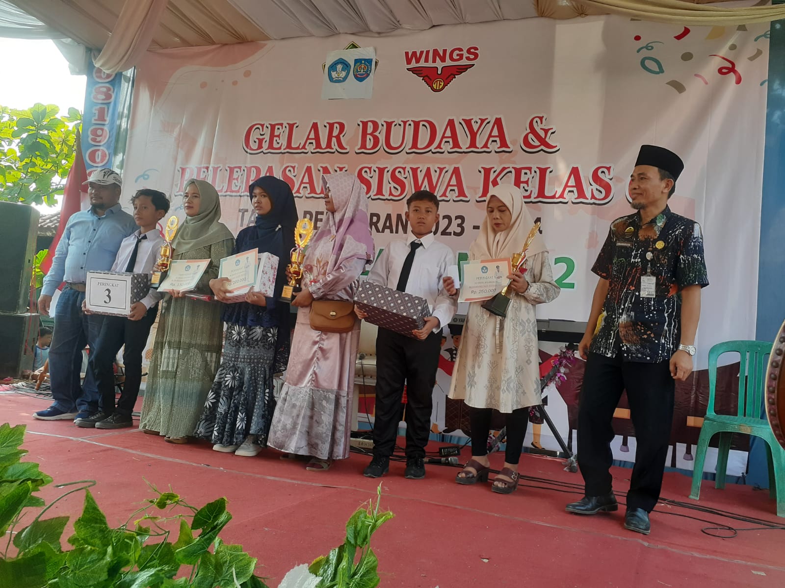 Gelar Budaya Acara Pelepasan SD Negeri 02 Jatilawang Kramat