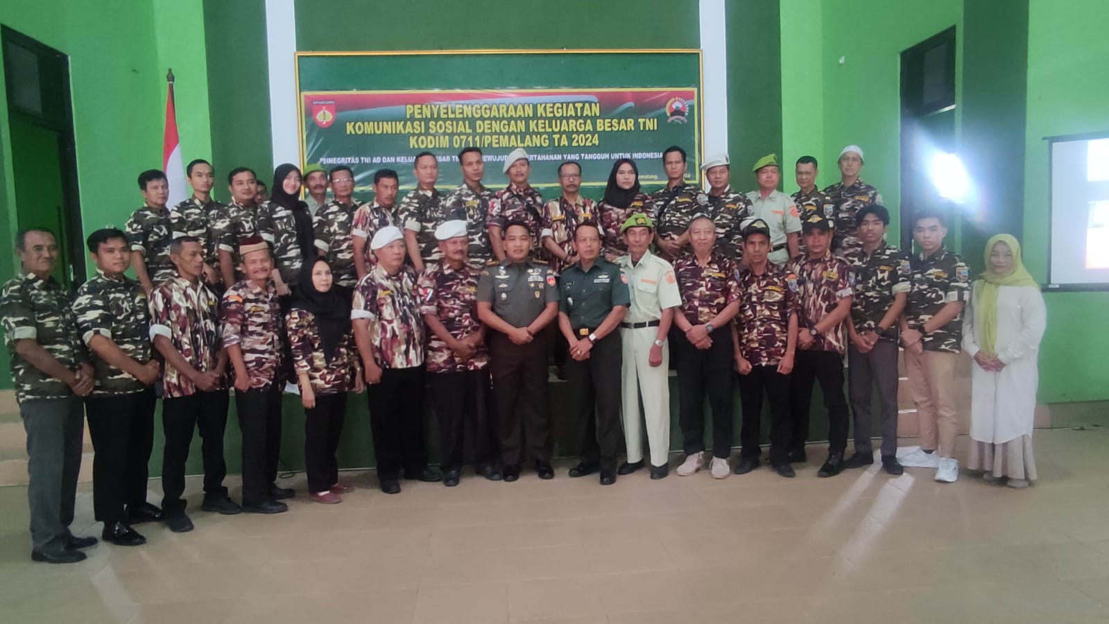 Keluarga Besar TNI Siap Mewujudkan Pertahanan Yang Tangguh Untuk Indonesia Maju