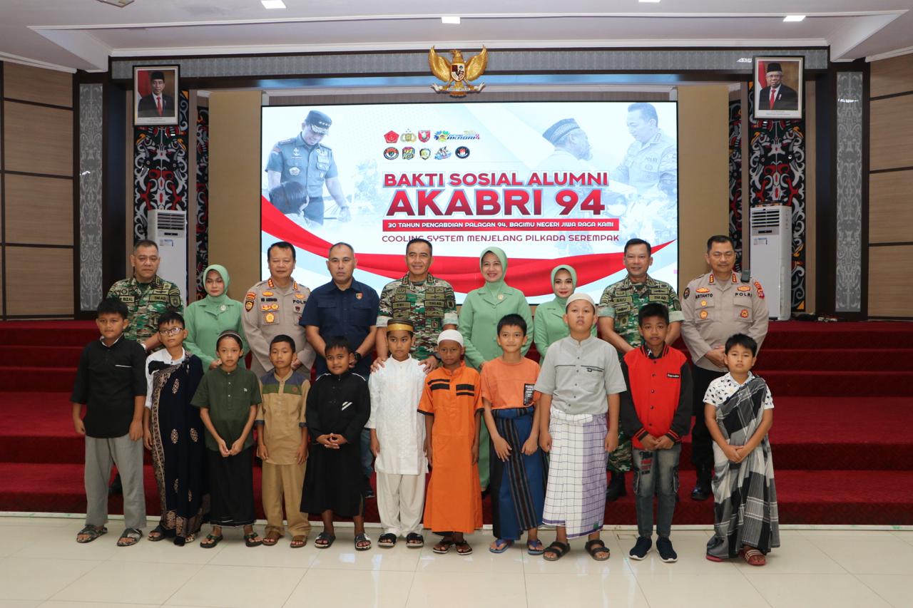 30 Tahun Pengabdian, Alumni AKABRI 94 Kaltim Gelar Bakti Sosial