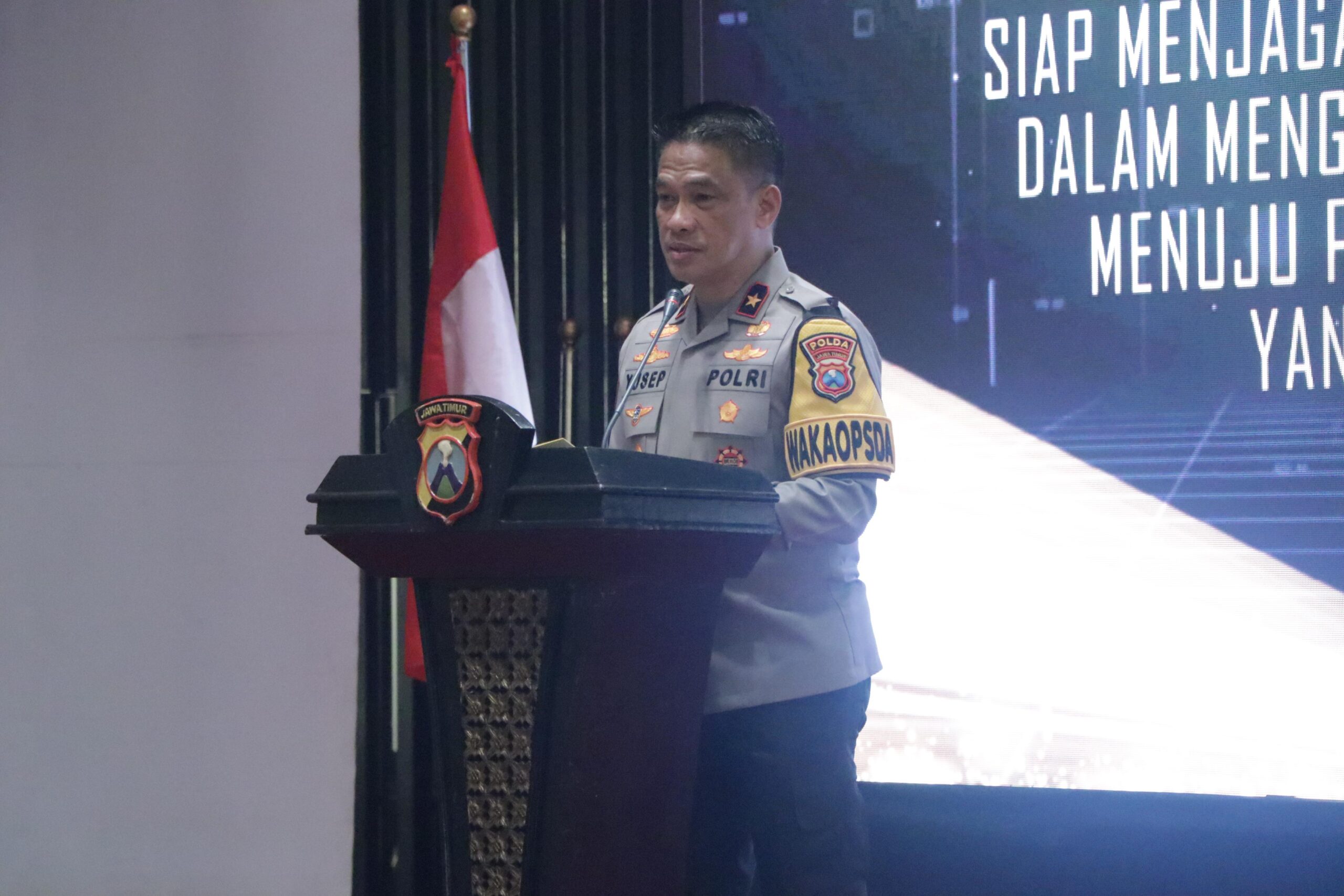 Wakapolda Jatim Buka Rakernis dan Latkatpuan Bidhumas