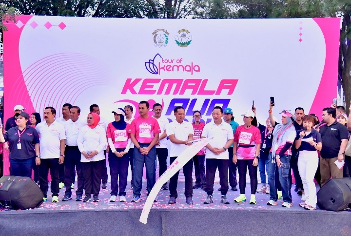 Panglima TNI Hadiri Lomba Lari Kemala Run 2024 di ICE BSD Tangerang Selatan