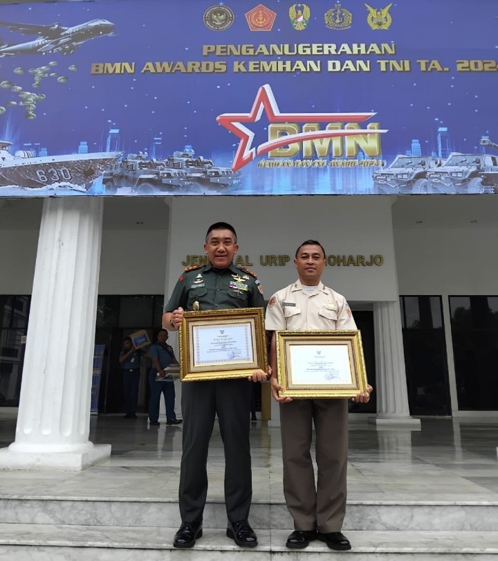 Akademi Militer Raih Penghargaan Juara Satu Barang Milik Negara Awards 2024