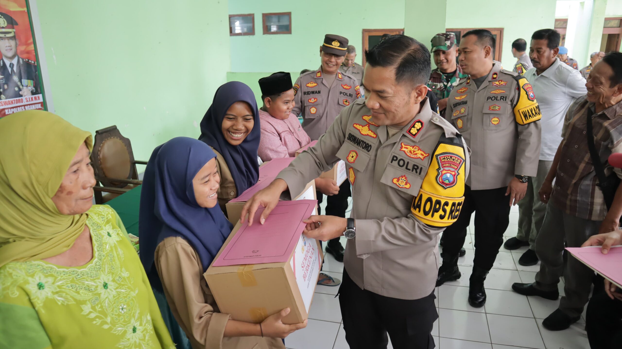 Polres Nganjuk Intensifkan Jumat Curhat untuk Cooling System Jelang Pilkada Serentak 2024