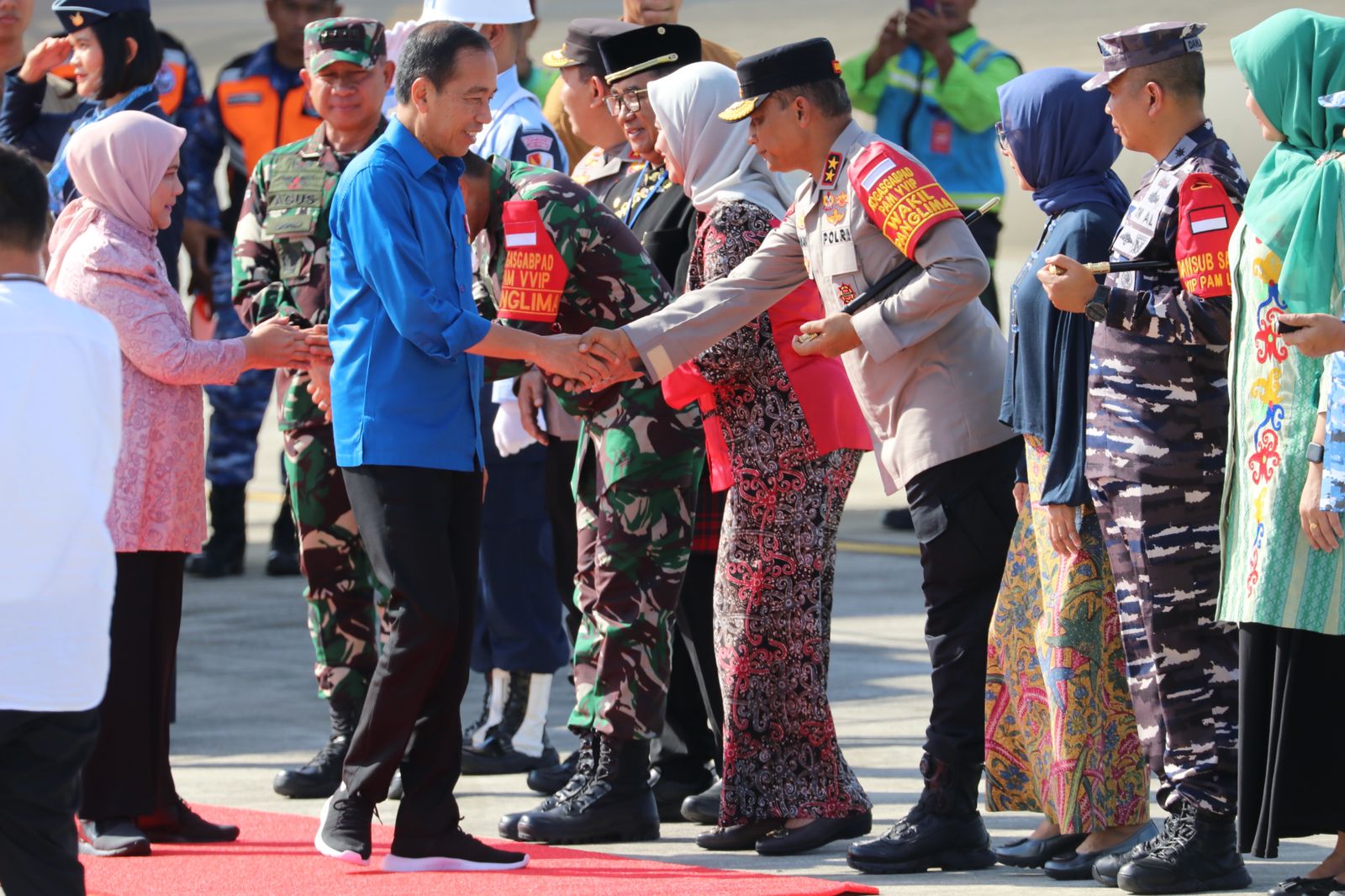 Kapolri Hadiri Pembukaan MTQN ke-XXX di Samarinda Bersama Presiden RI dan Forkopimda Kalimantan Timur