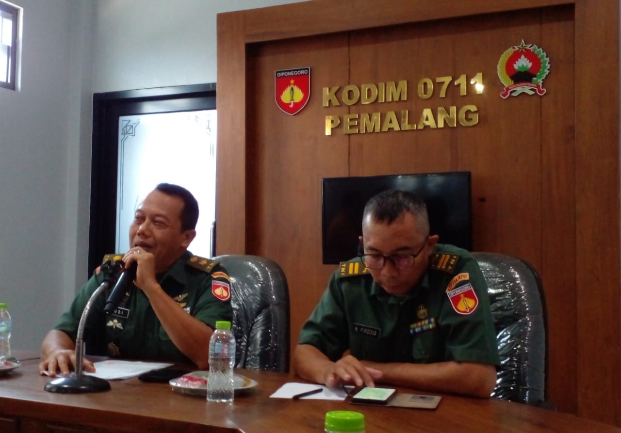 Audensi Relawan Pelita Prabu Kabupaten Pemalang dengan KODIM 0711