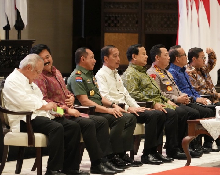 Panglima TNI Hadiri Pengarahan Presiden RI Kepada TNI-Polri di IKN