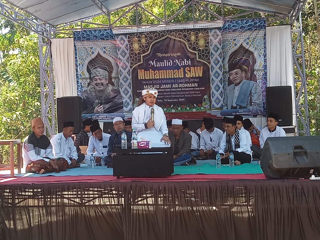 Peringatan Maulid Nabi Muhammad SAW di Masjid Jami Ar-Rohman