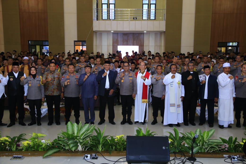 Sebar 5.000 Paket Sembako, NCS Polri Minta Masyarakat Lampung Gelorakan Pilkada Damai