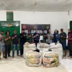 Satgas Pamtas RI–MLY Yonkav 13/SL, Gagalkan Penyelundupan Ball Press di Perbatasan
