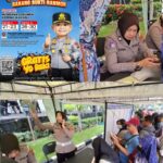 Sesi Pertama Bazar Ranmor Dibuka, Tumpah Ruah Warga Mengantri di Area Mako Polrestabes Surabaya