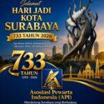 Asosiasi Pewarta Indonesia Ucapkan Selamat Hari Jadi Kota Surabaya Ke-733 Tahun 2026